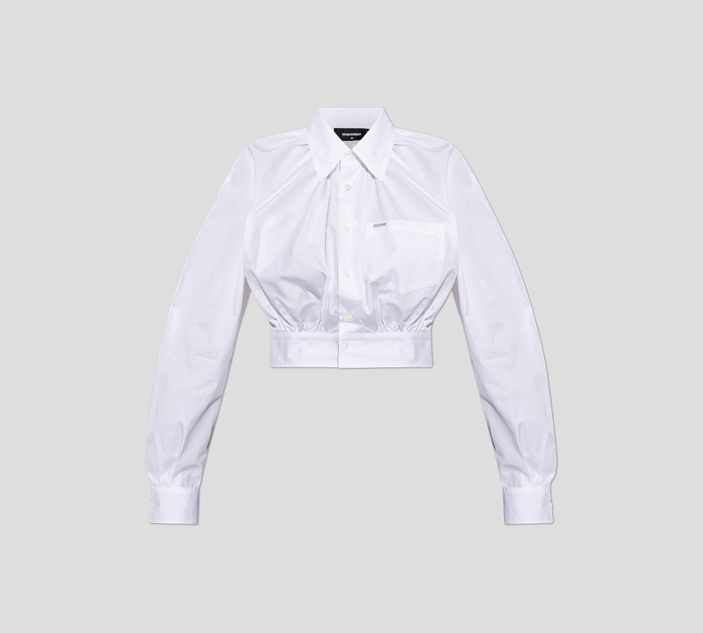 Dsquared2 - CAMISA BLANCA CORTA