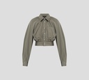 Dsquared2 - CAMISA VERDE MILITAR CORTA