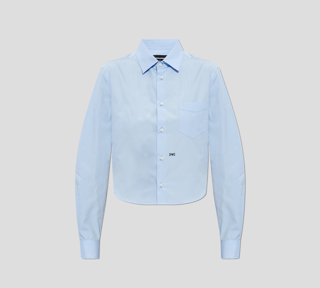 Dsquared2 - CAMISA AZUL CORTA