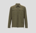 Herno - CHAQUETA VERDE CORTA VIENTOS AJUSTABLE EN CINTURA