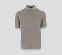 Herno - POLO EN PUNTO PIQUÉ GRIS