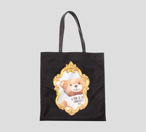 [2A7323-8206-1555] Moschino - CARTERA SHOPPING BAG "BEAR"