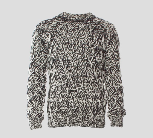 [628984-YAQY21095] Saint Laurent - SWEATER CUELLO REDONDO TEJIDO EN LANA