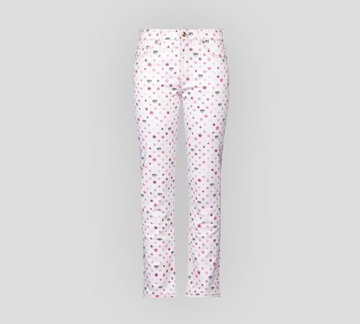 Chiara Ferragni - JEAN ESTAMPADO CON ESTRELLAS Y OJO