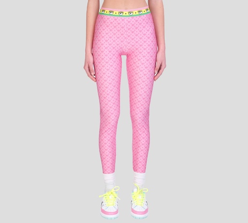 Chiara Ferragni - LEGGIN EN TELA DE LYCRA SEMI BRILLANTE CON BANDA ELÁSTICA A LA CADERA