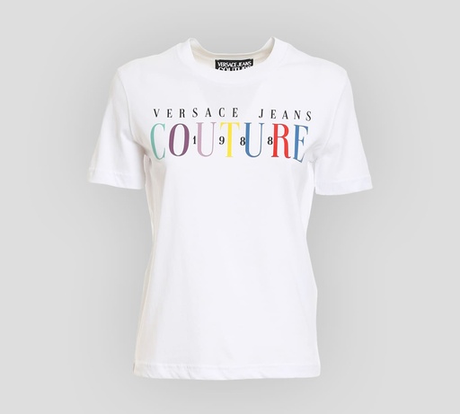 [72HAHT06-CJ00T-003] Versace Jeans Couture - FRANELA CUELLO REDONDO ARCOIRIS