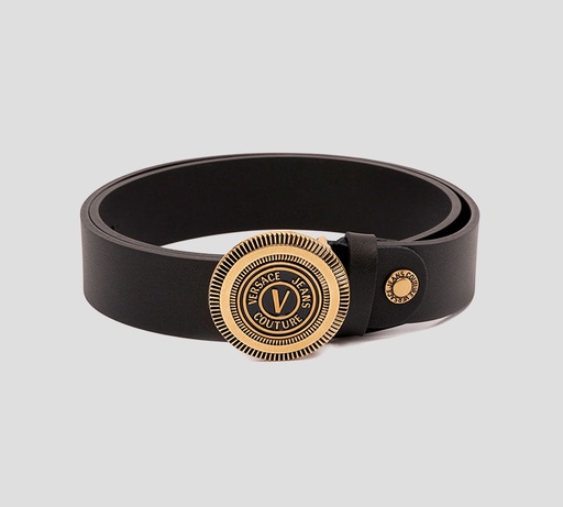 Versace Jeans Couture - CORREA CON GRABADOS EN HEBILLA