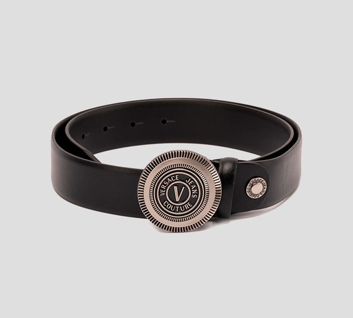 Versace Jeans Couture - CORREA CON GRABADOS EN HEBILLA