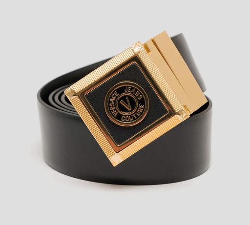 Versace Jeans Couture - CORREA CON HEBILLA DORADA 