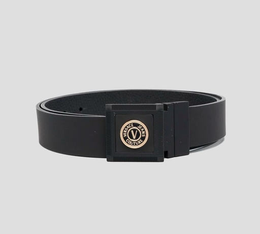 Versace Jeans Couture - CORREA CON HEBILLA NEGRA