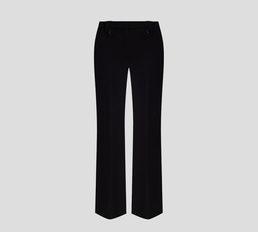 Moschino - PANTALÓN CORTE RECTO CON BOTONES DE OSO