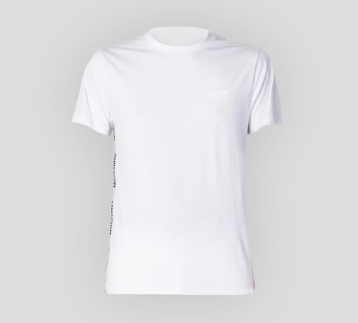 Moschino - FRANELA CUELLO REDONDO CON BANDAS ELÁSTICAS A LOS LADOS