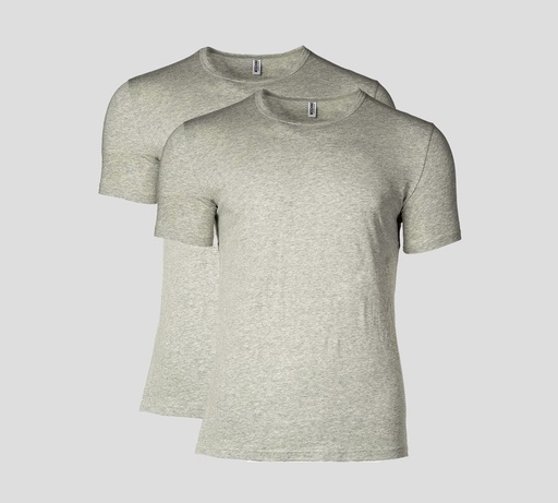 Moschino - BI PACK DE FRANELA CUELLO REDONDO CLÁSICA UNICOLOR