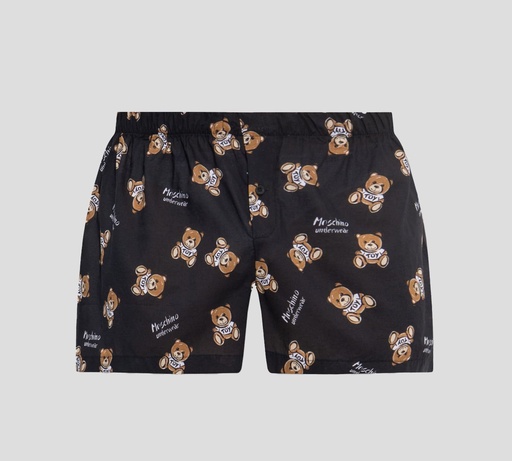 Moschino - SHORT DE CASA CON ESTAMPADO "BEAR"