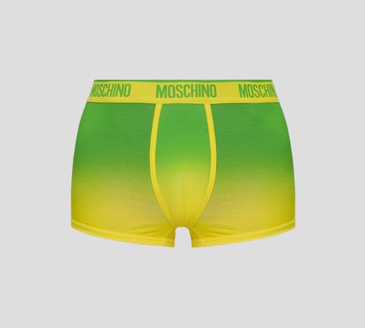 Moschino - BOXER EN COLOR DEGRADADO CON BANDA ELÁSTICA A LA CADERA