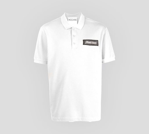 Moschino - POLO CON PARCHO SOBRE EL PECHO