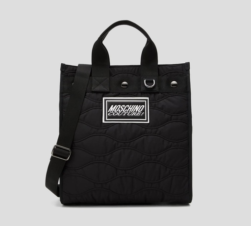 [A7447-8227-1555] Moschino - BOLSO ACOLCHONADO EN TELA IMPERMEABLE