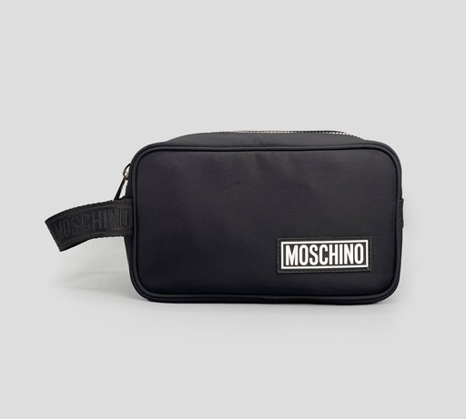 [A8413-8204-2555] Moschino - BOLSO "DOPP KIT" DE UN COMPARTIMIENTO