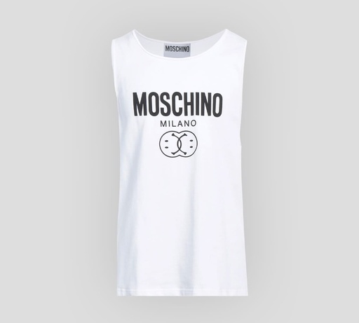 Moschino - CAMISETA SPORT 'MILANO" SIN MANGAS DE SISA PROFUNDA