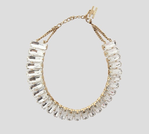 [CO05F27E2-V190-920] Elisabetta Franchi - GARGANTILLA DE CRISTAL