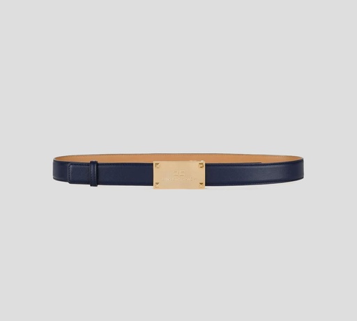 Elisabetta Franchi - CINTURÓN CON HEBILLA RECTANGULAR