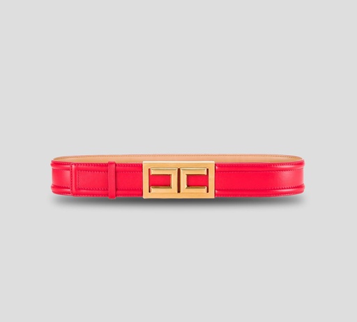 Elisabetta Franchi - CINTURÓN CON HEBILLA EF RECTANGULAR