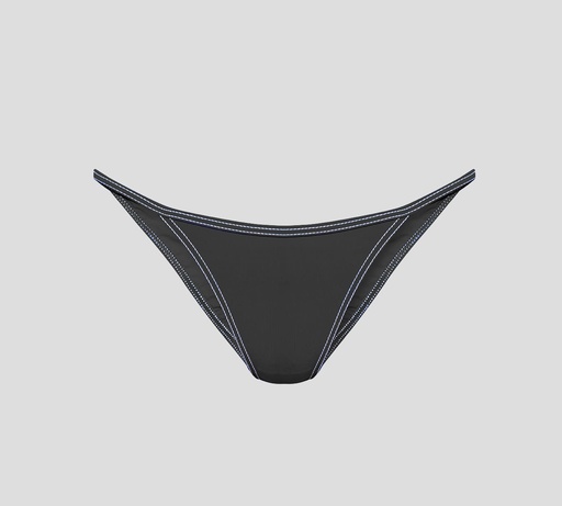 Dsquared2 - PANTY DE BIKINI CON LOGO Y COSTURAS BLANCAS