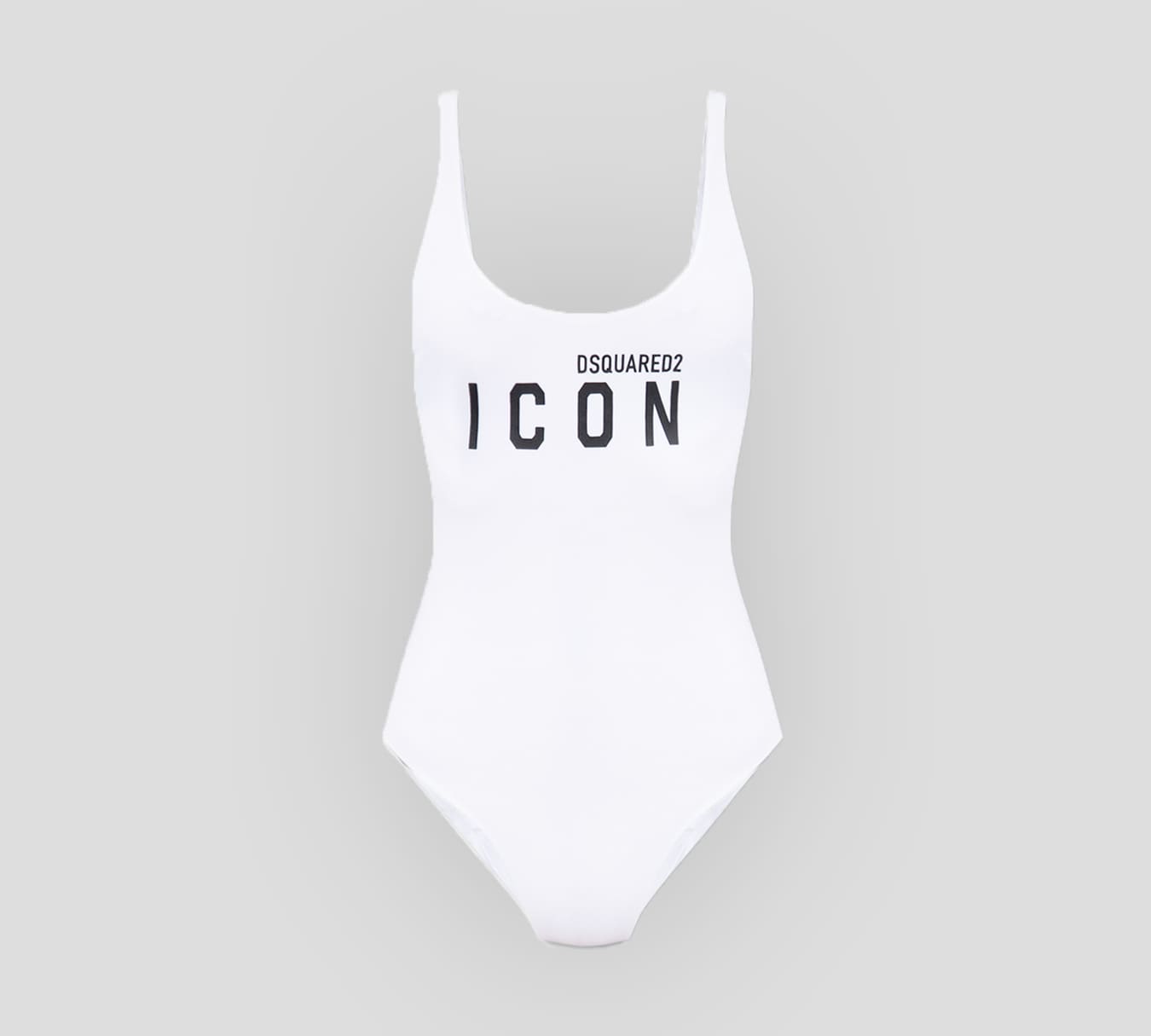 Dsquared2 - TRAJE DE BAÑO ENTERO ICON CON LOGO FRONTAL