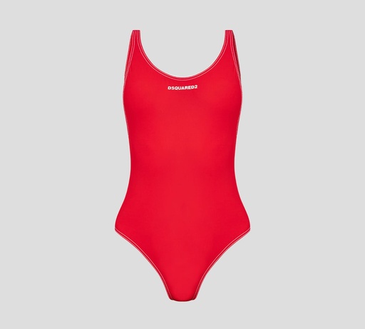 Dsquared2 - TRAJE DE BAÑO ENTERO CON MINI LOGO SOBRE EL PECHO