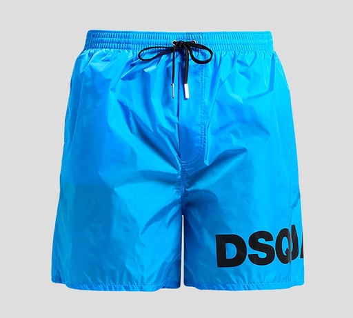 Dsquared2 - SHORT DE PLAYA CON LOGO NEGRO