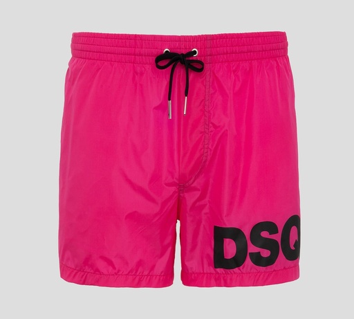 Dsquared2 - SHORT DE PLAYA CON LOGO NEGRO