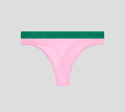 Dsquared2 - PANTY HILO EN CHIFFON CON BANDA ELÁSTICA A LA CADERA