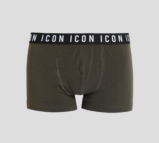 [D9LC63850-302] Dsquared2 - BOXER CORTO ICON CON BANDA ELÁSTICA A LA CADERA
