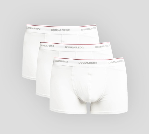 Dsquared2 - TRI PACK DE BOXERS CORTOS CON BANDA ELÁSTICA A LA CADERA