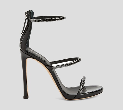 Giuseppe Zanotti - SANDALIA SOUTH CON PIEDRAS BRILLANTES Y CIERRE TRASERO
