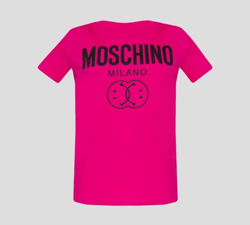Moschino - FRANELA "SMILEY" CUELLO REDONDO MANGA CORTA