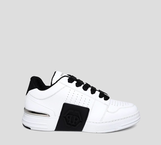 Philipp Plein - SNEAKERS ROYAL CON TRENZADO Y DETALLE EN NEGRO