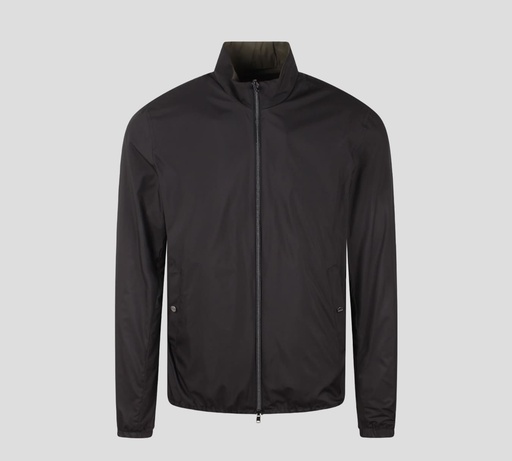 Herno - CHAQUETA BOMBER REVERSIBLE E IMPERMEABLE CON CUELLO ALTO
