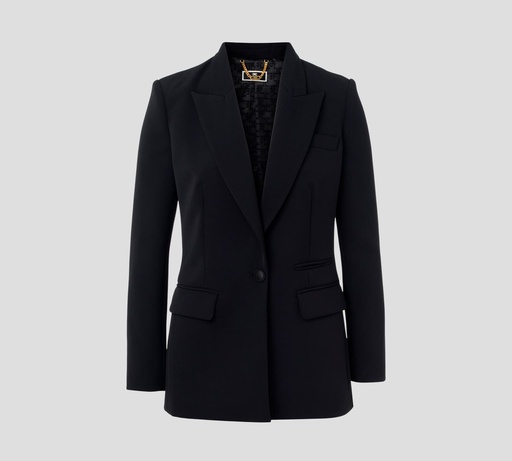 [GI06941E2-V580-110] Elisabetta Franchi - BLAZER LARGO CERRADO A UN BOTÓN