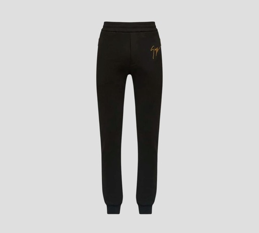 Giuseppe Zanotti - MONO JOGGER CON LOGO BORDADO Y BOLSILLOS CON CIERRE