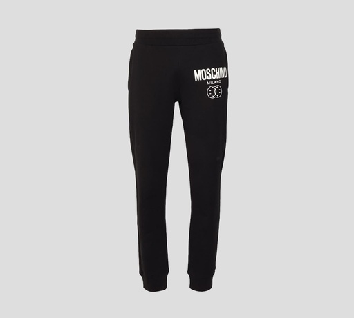 Moschino - MONO "MILANO" TIPO JOGGER CON DOBLE BOLSILLO Y LOGO ESTAMPADO