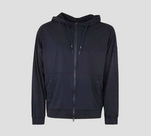 [JC000038U-12588S-9200] Herno - CHAQUETA BOMBER CON HOODIE Y CIERRE FRONTAL