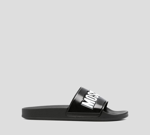 Moschino - CHOLAS PLAYERAS UNICOLOR CON LOGO