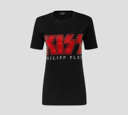 Philipp Plein - FRANELA CUELLO REDONDO ROCKBAND KISS CON PEDRERÍA