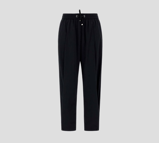 Herno - PANTALÓN IMPERMEABLE CON PINZAS Y BANDA ELÁSTICA EN LA CINTURA