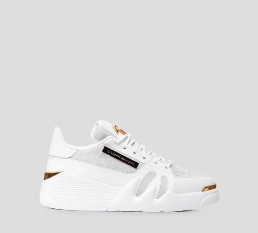 Giuseppe Zanotti - SNEAKERS DE TALÓN ALTO EN CUERO Y GAMUZA