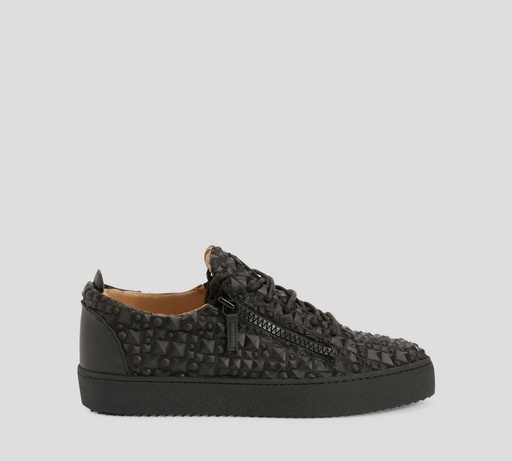 Giuseppe Zanotti - SNEAKERS MAY LOND MATTE CON TEXTURIZADO 3D
