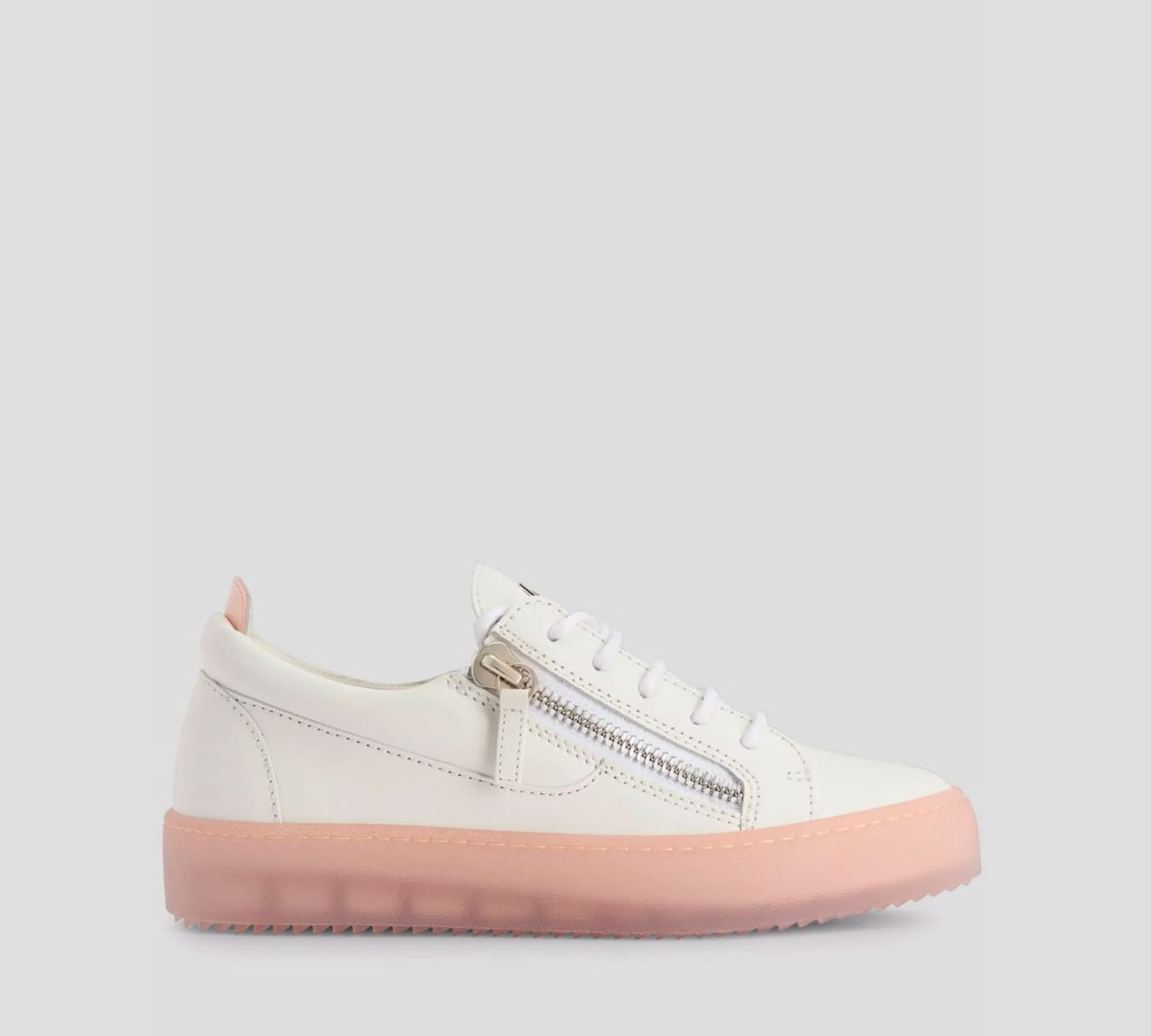 Giuseppe Zanotti - SNEAKERS CON CIERRES LATERALES Y SUELA DE COLOR