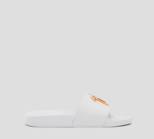 Giuseppe Zanotti - CHOLAS PLAYERAS NEW LABURELA UNICOLOR CON LOGO METÁLICO
