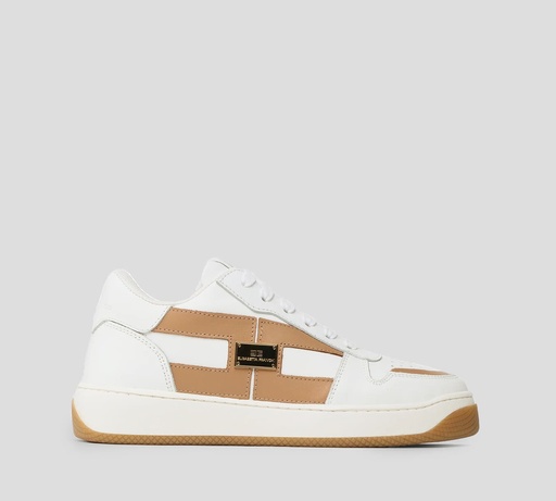 Elisabetta Franchi - SNEAKERS CON PLACA METÁLICA AL LATERAL